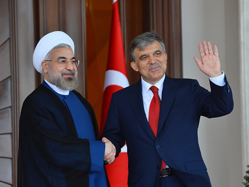 İran Cumhurbaşkanı Ruhani Çankaya Köşkü’nde